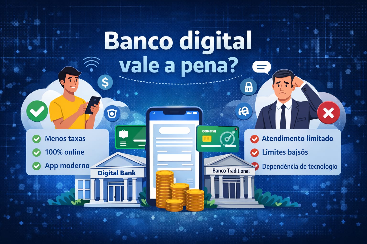 Banco digital vale a pena?