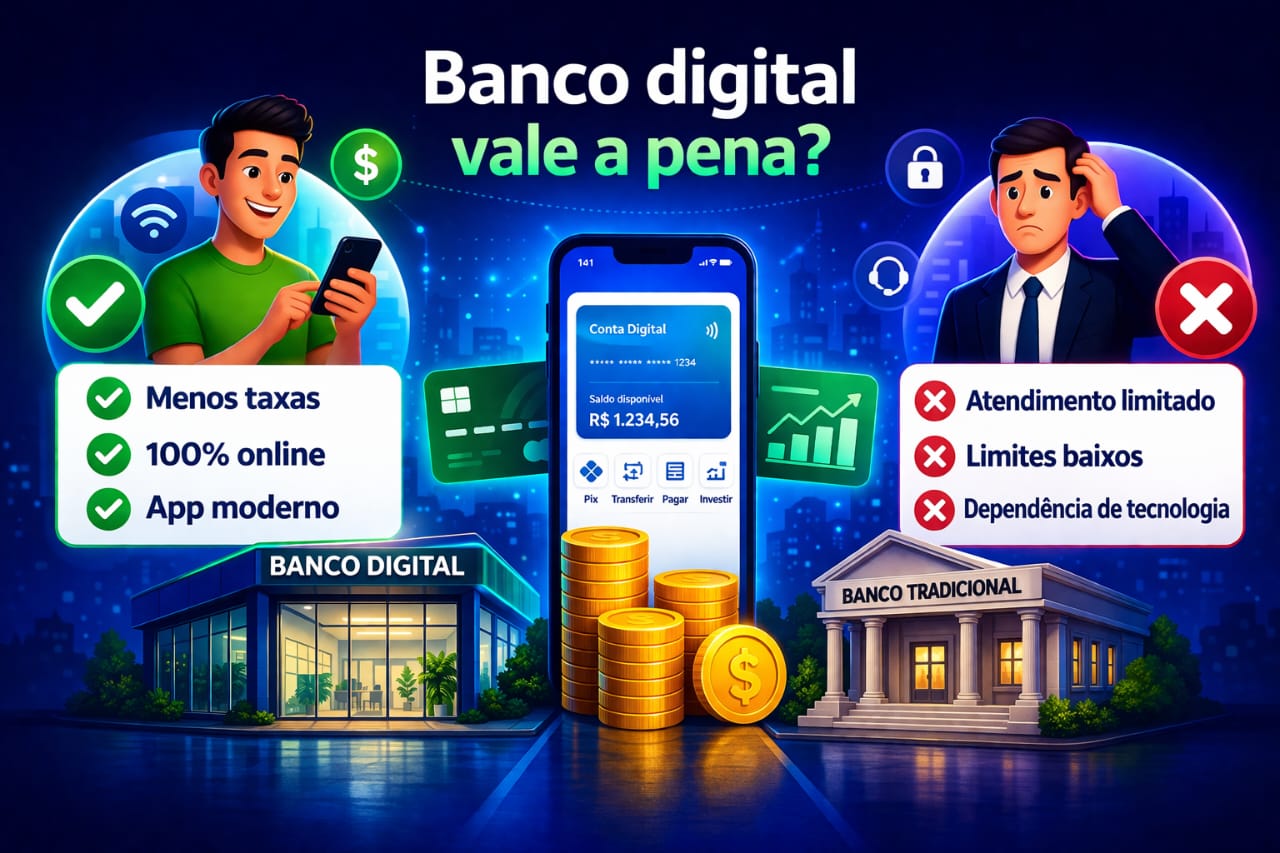 Banco digital vale a pena?