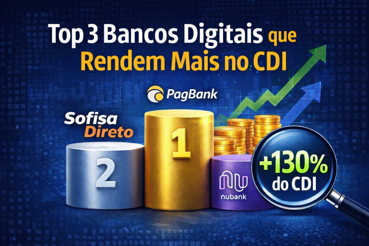 Qual banco digital rende mais no CDI?