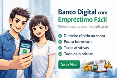 Banco Digital com Empréstimo Fácil
