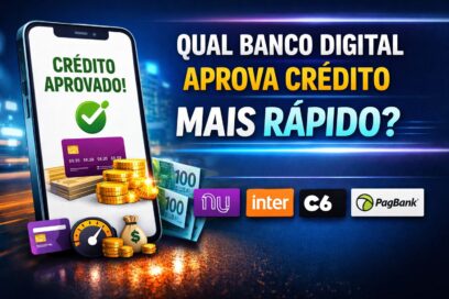 Qual banco digital aprova crédito mais rápido no Brasil?