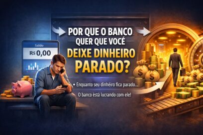 Por Que o Banco Quer que Você Deixe Dinheiro Parado?