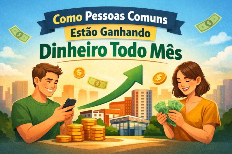 Como Pessoas Comuns Estão Ganhando Dinheiro Todo Mês?