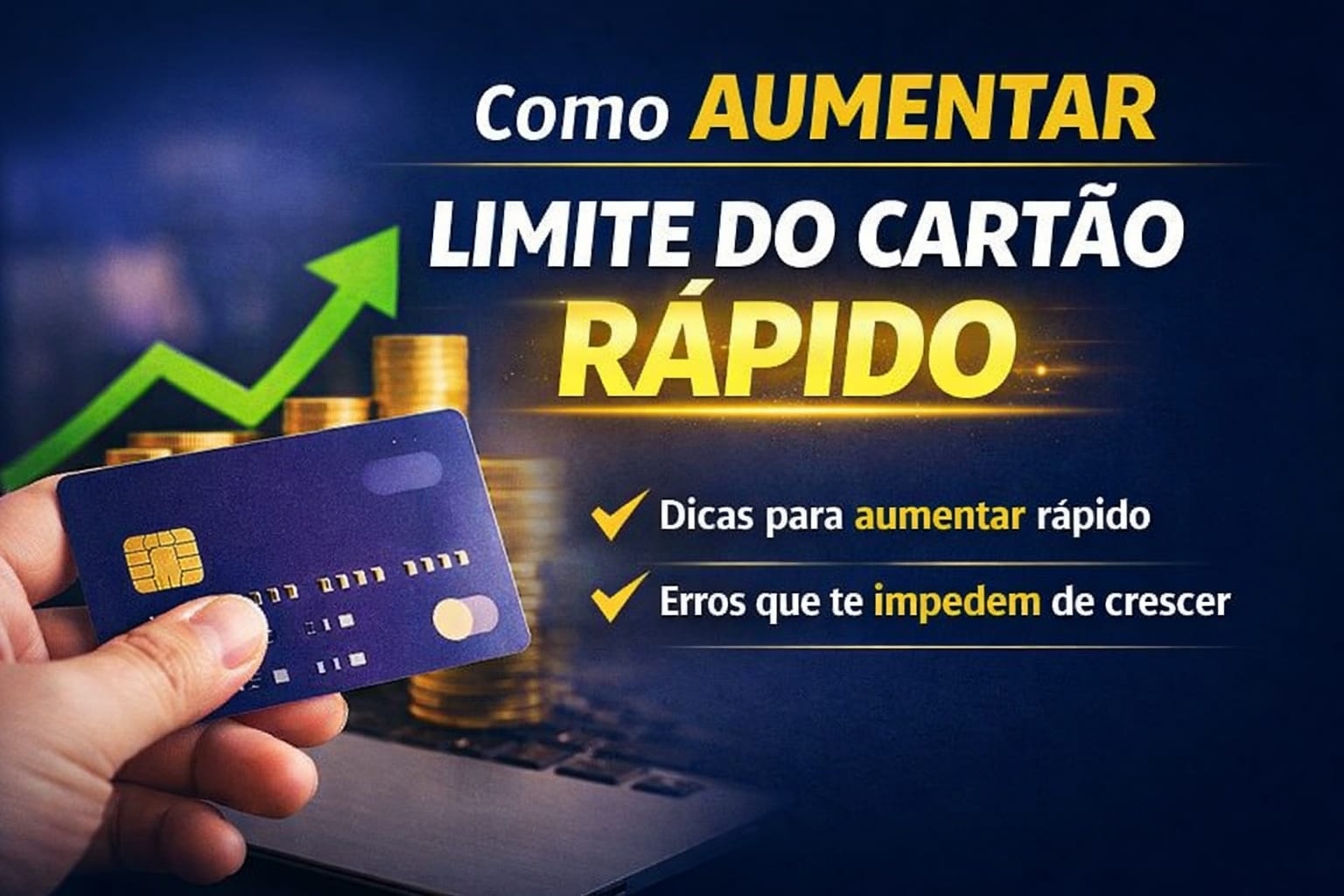 Como Aumentar Limite do Cartão de Crédito Rápido