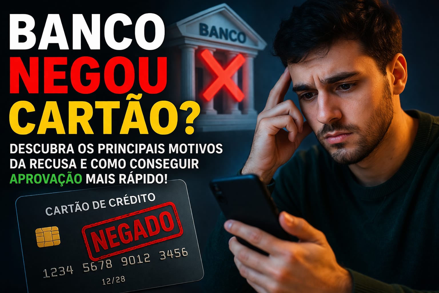 Banco Negou Cartão