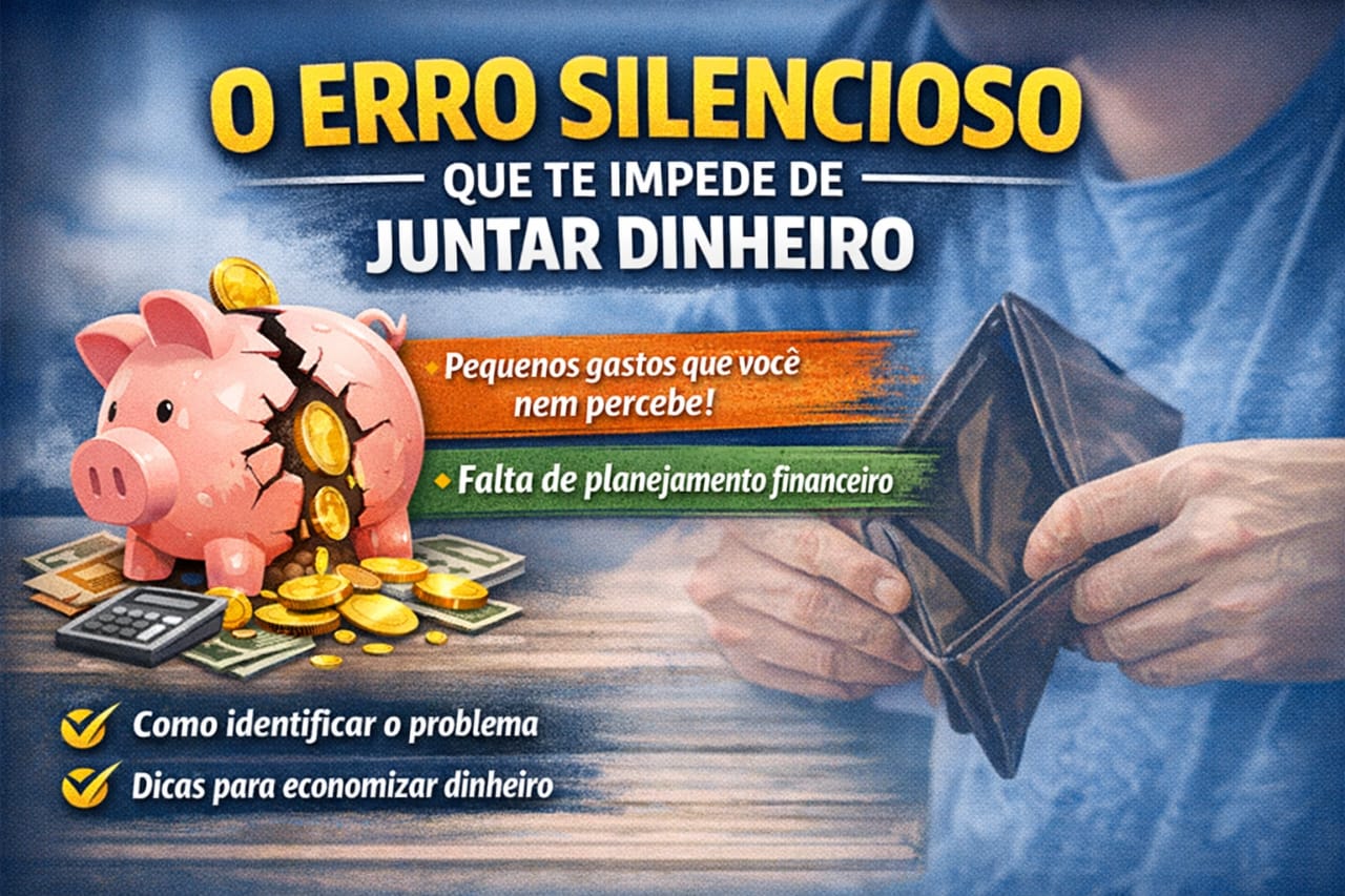 O Erro Silencioso Que Te Impede de Juntar Dinheiro