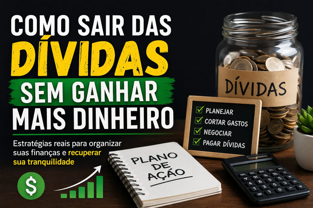 Como Sair das Dívidas Sem Ganhar Mais Dinheiro