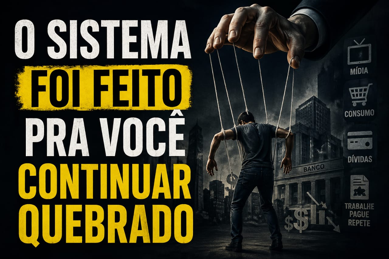 O Sistema Foi Feito Pra Você Continuar Quebrado