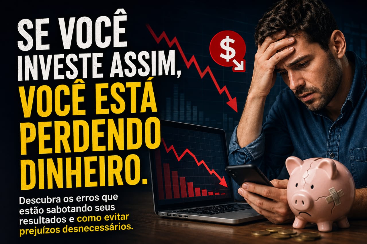 Erros ao Investir Que Fazem Você Perder Dinheiro
