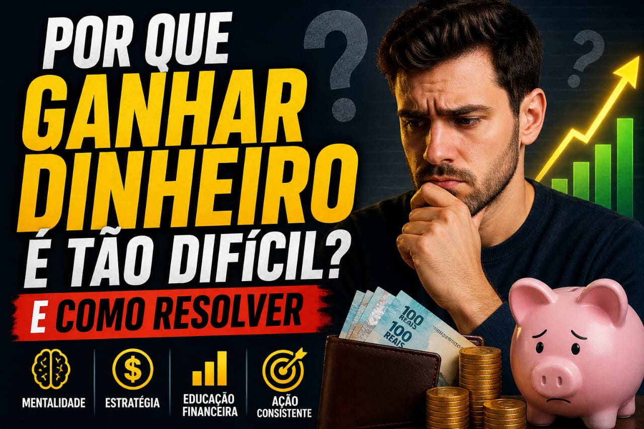 Por Que Ganhar Dinheiro é Tão Difícil