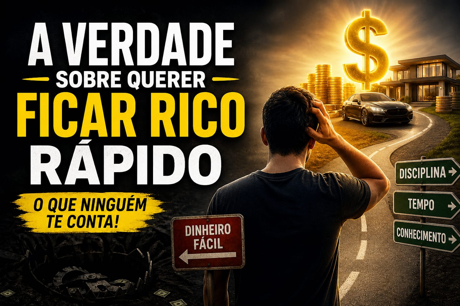A Verdade Sobre Querer Ficar Rico Rápido