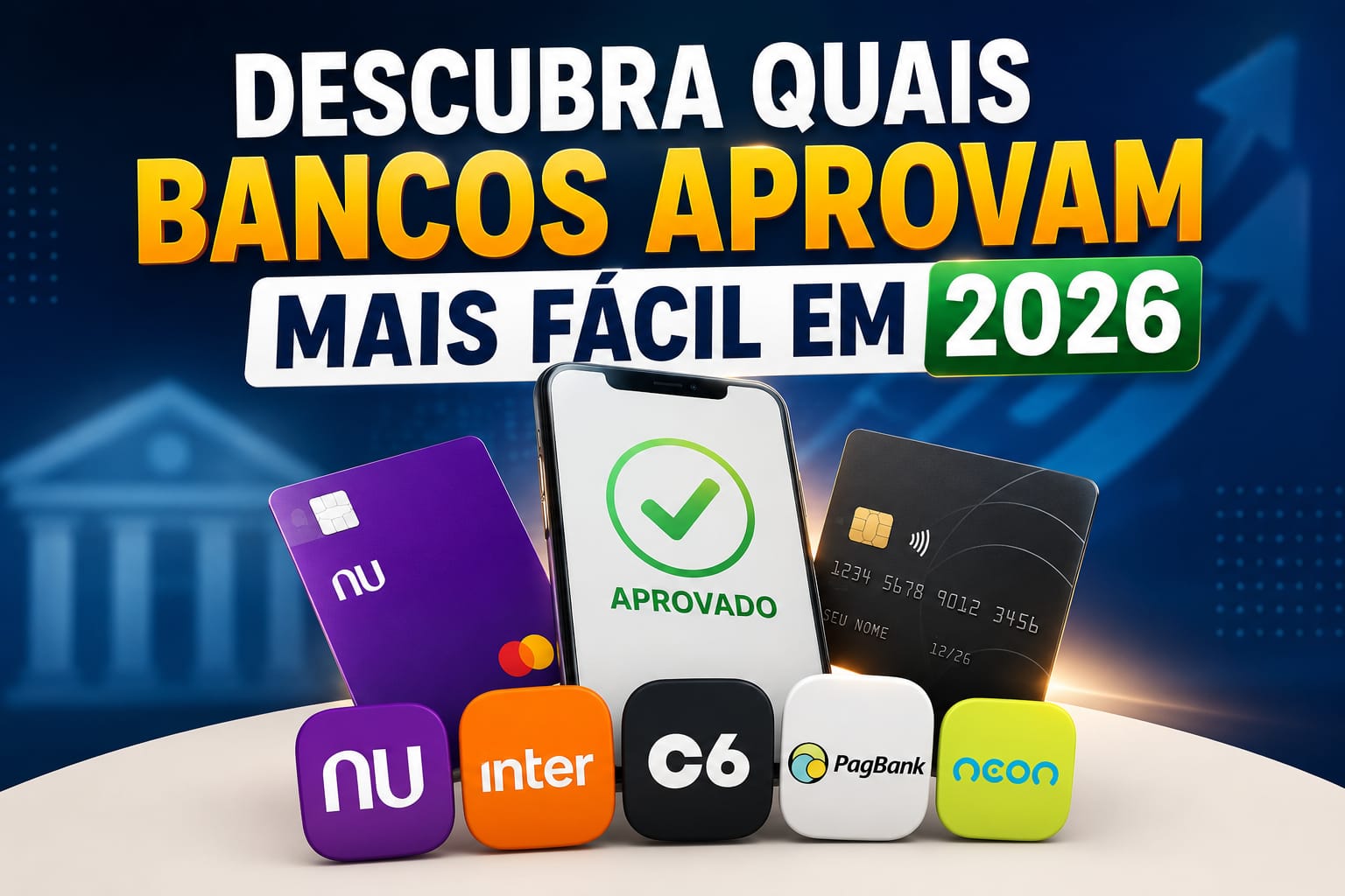 Quais Bancos Aprovam Mais Fácil em 2026?