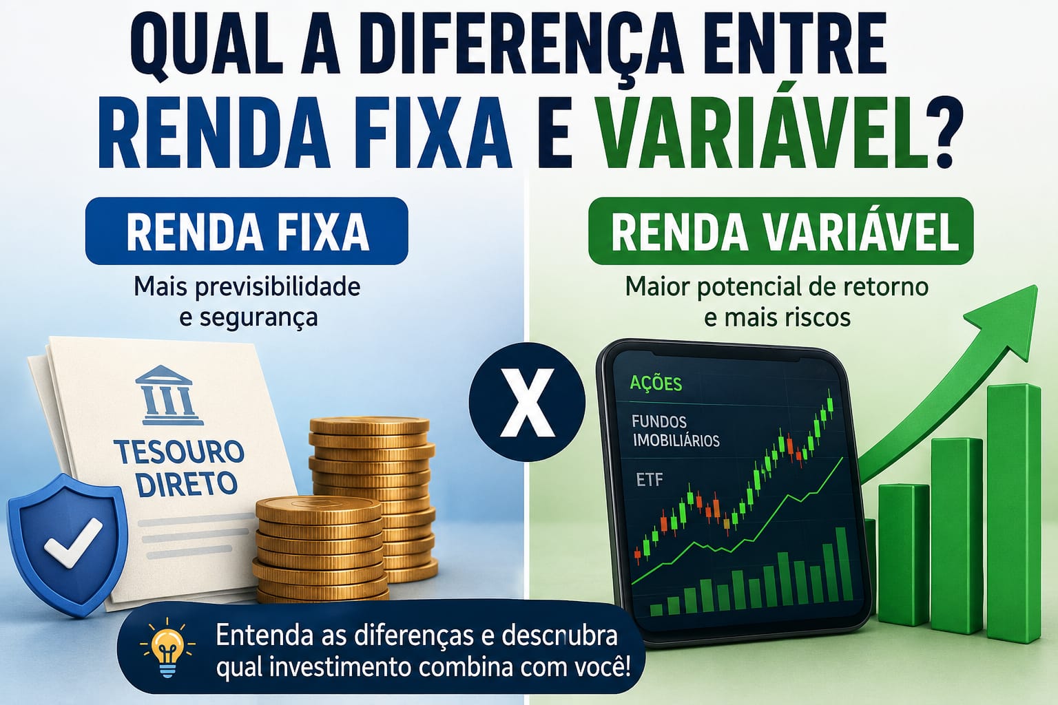 Qual a Diferença Entre Renda Fixa e Variável