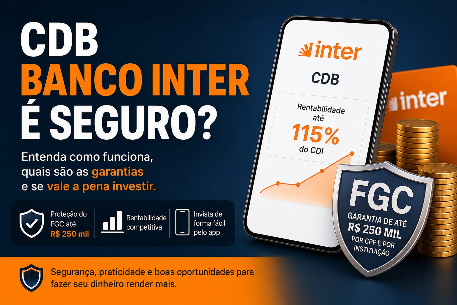 CDB Banco Inter é Seguro?