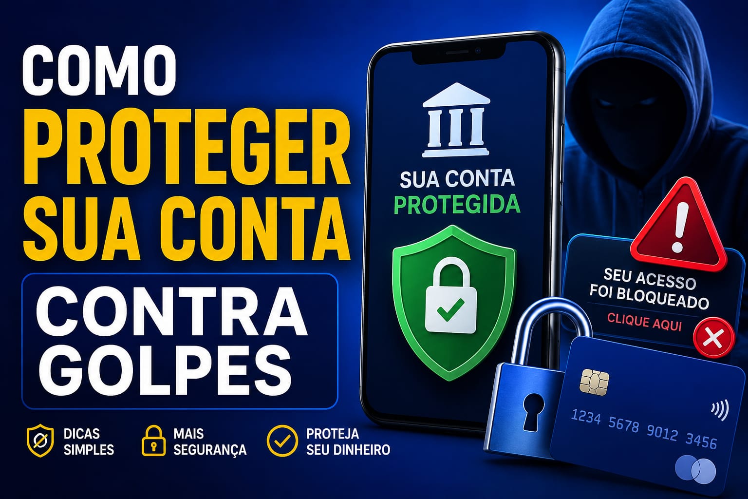 Como Proteger Sua Conta Contra Golpes