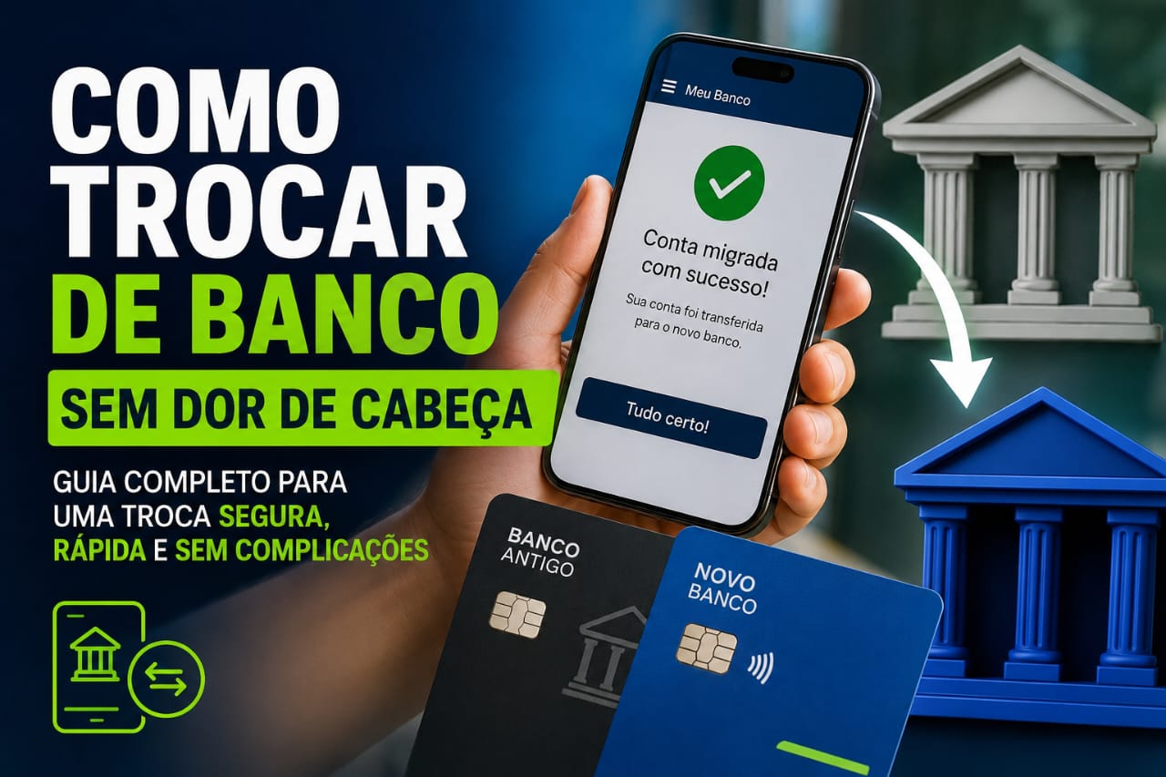 Como Trocar de Banco Sem Dor de Cabeça