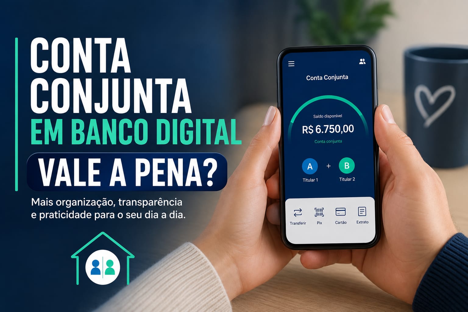 Conta Conjunta em Banco Digital Vale a Pena?