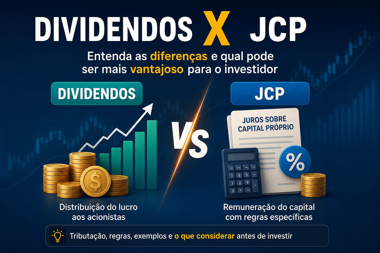 Dividendos x Juros Sobre Capital Próprio