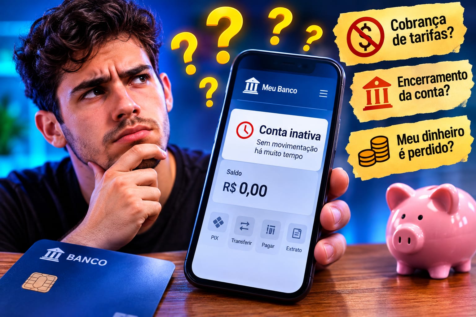O Que Acontece Se Eu Não Movimentar Minha Conta Bancária