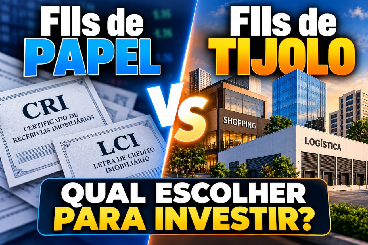 FIIs de Papel ou FIIs de Tijolo