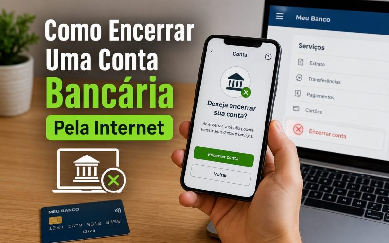 Como Encerrar Uma Conta Bancária Pela Internet