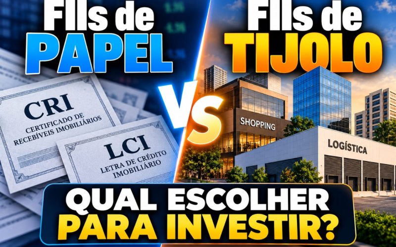 FIIs de Papel ou FIIs de Tijolo