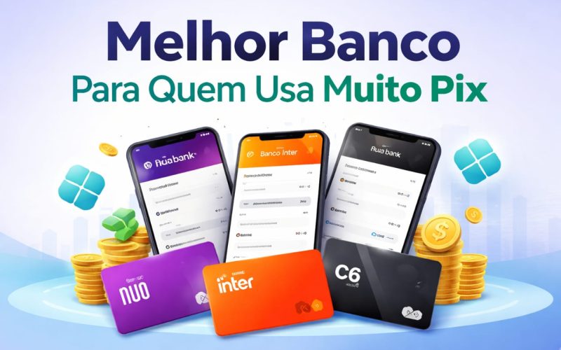 Melhor Banco Para Quem Usa Muito Pix