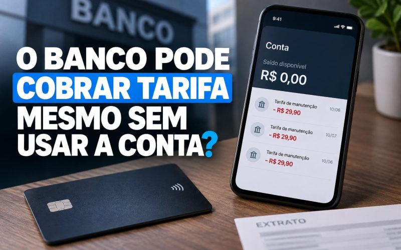 O Banco Pode Cobrar Tarifa Mesmo Sem Usar a Conta