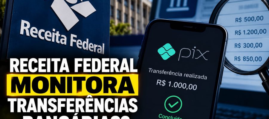 Receita Federal monitora transferências bancárias