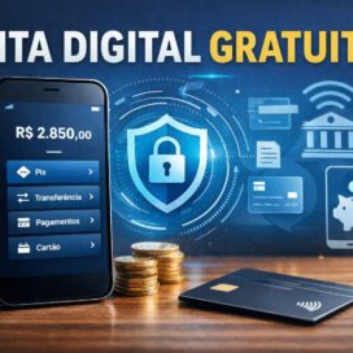 Conta digital gratuita