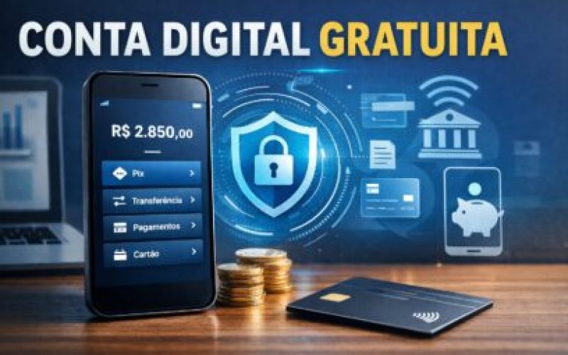 Conta digital gratuita