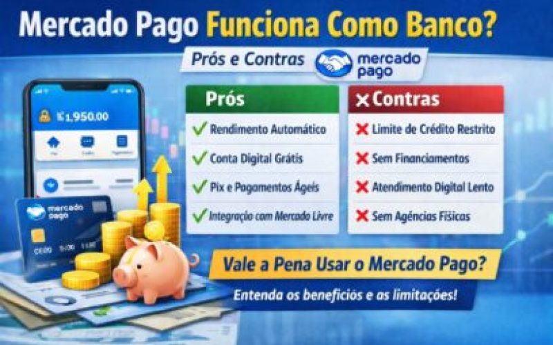 Mercado Pago Funciona Como Banco?