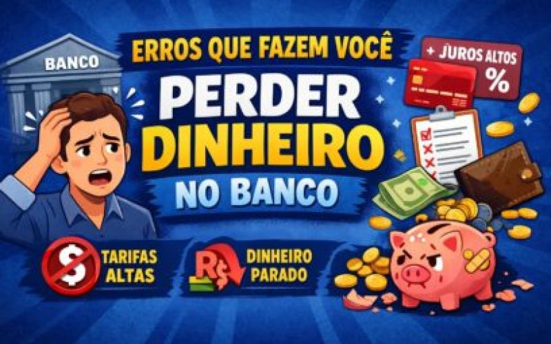 Erros Que Fazem Você Perder Dinheiro no Banco
