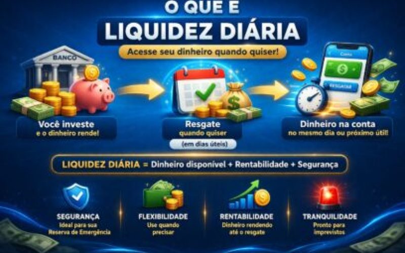 O Que é Liquidez Diária