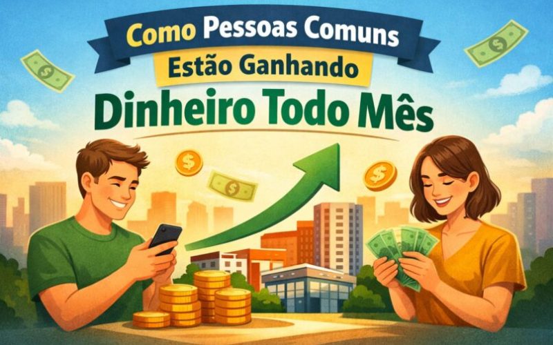 Como Pessoas Comuns Estão Ganhando Dinheiro Todo Mês?