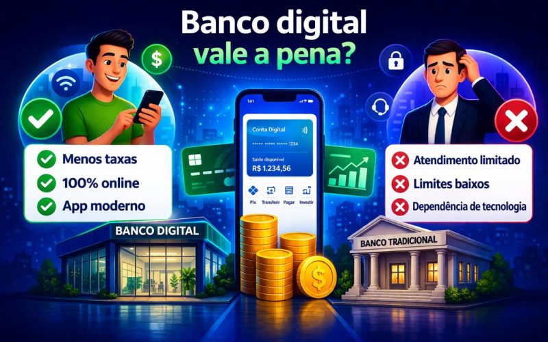 Banco digital vale a pena?