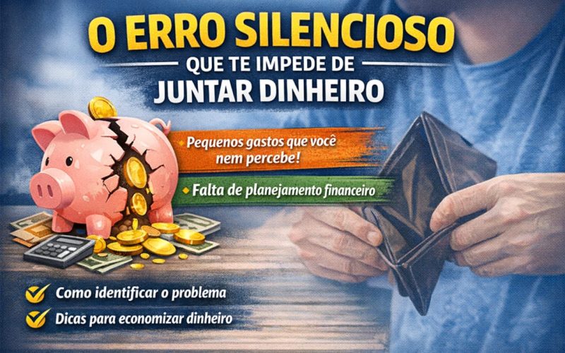 O Erro Silencioso Que Te Impede de Juntar Dinheiro