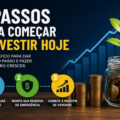 3 Passos Para Começar a Investir Hoje