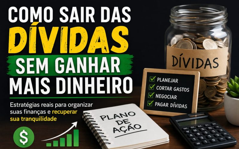 Como Sair das Dívidas Sem Ganhar Mais Dinheiro