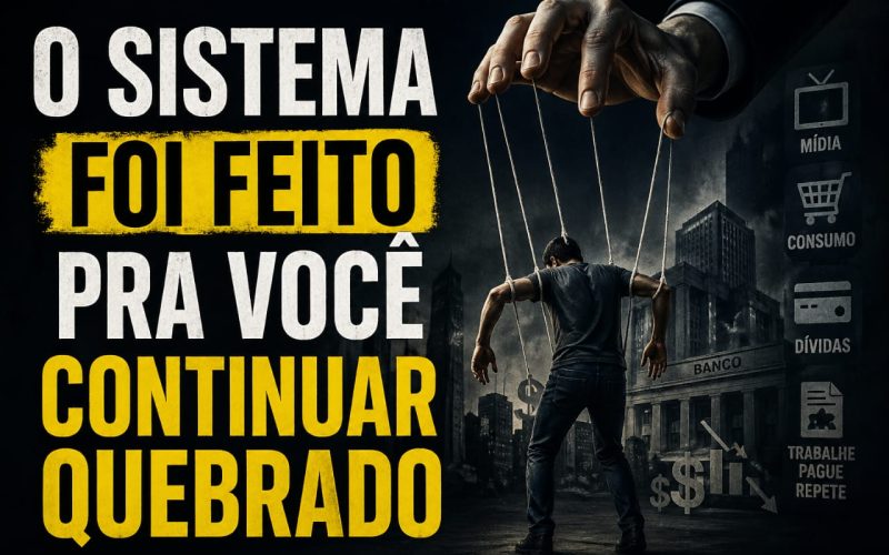 O Sistema Foi Feito Pra Você Continuar Quebrado