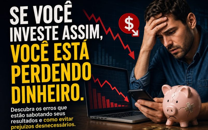 Erros ao Investir Que Fazem Você Perder Dinheiro