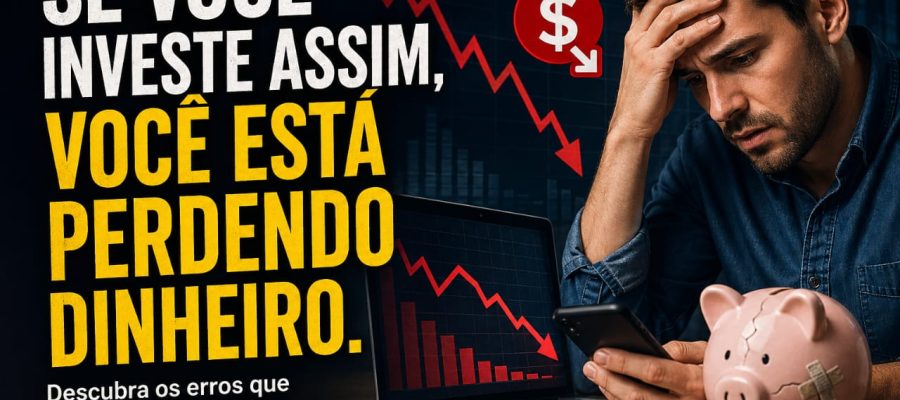 Erros ao Investir Que Fazem Você Perder Dinheiro