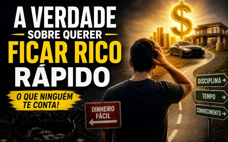 A Verdade Sobre Querer Ficar Rico Rápido