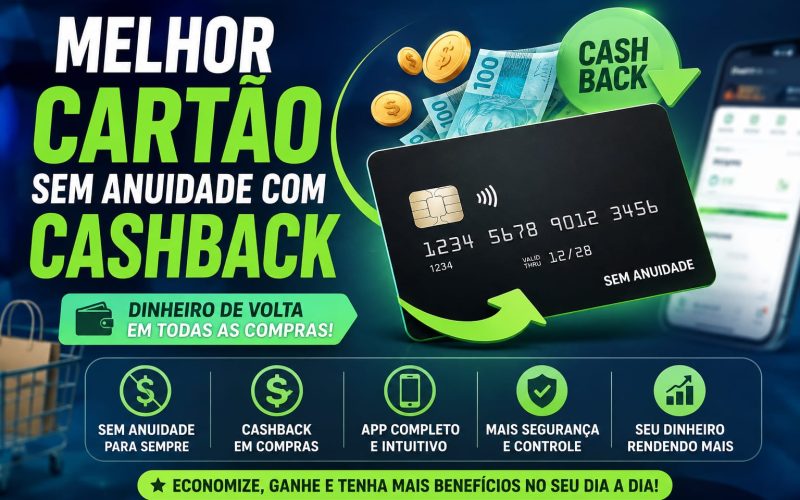 Melhor Cartão Sem Anuidade Com Cashback