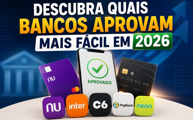 Quais Bancos Aprovam Mais Fácil em 2026?