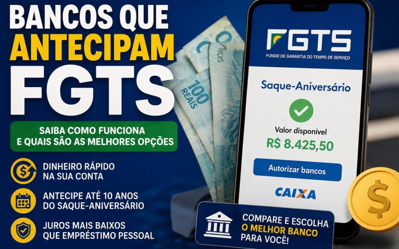 Bancos Que Antecipam FGTS