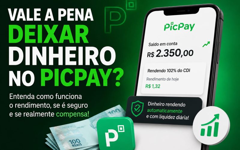 Vale a Pena Deixar Dinheiro no PicPay?