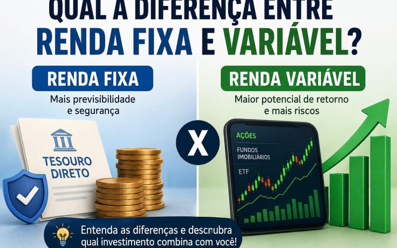 Qual a Diferença Entre Renda Fixa e Variável