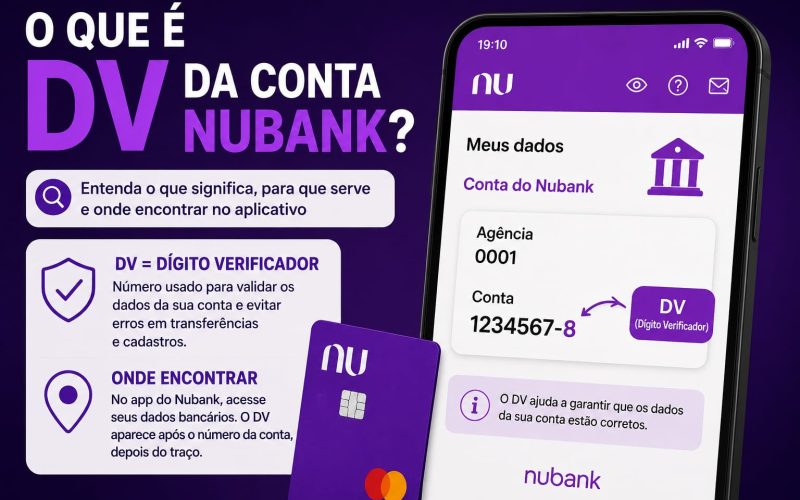 O Que é DV da Conta Nubank?