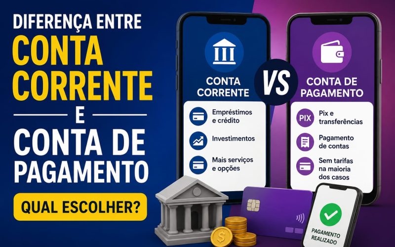 Diferença Entre Conta Corrente e Conta de Pagamento